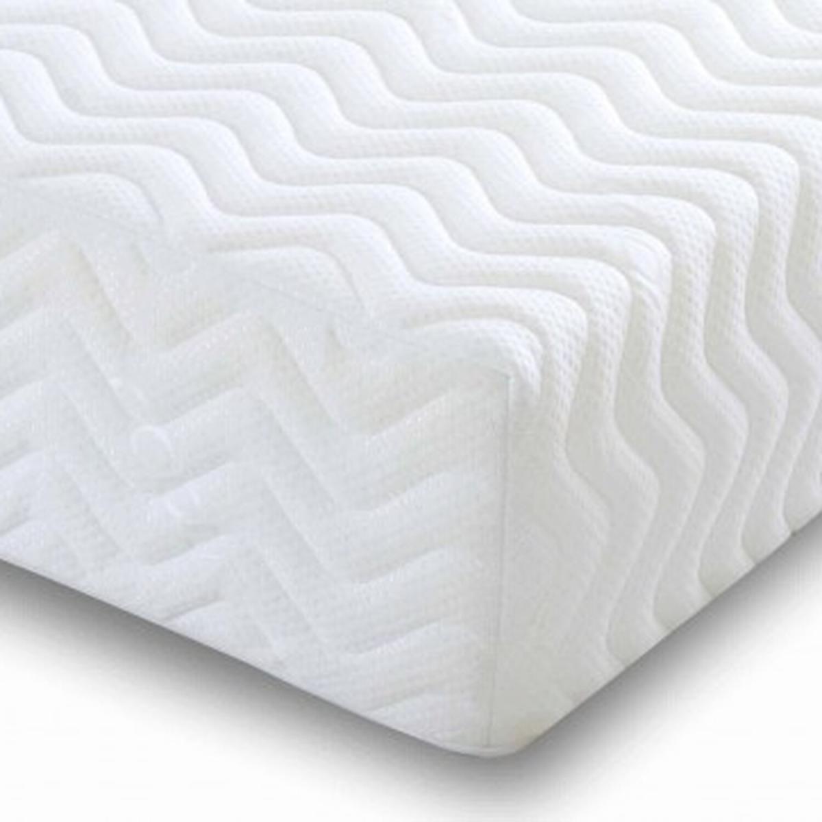 Aspire Cool Blue Relief Mattress, Size Single - White – image 3