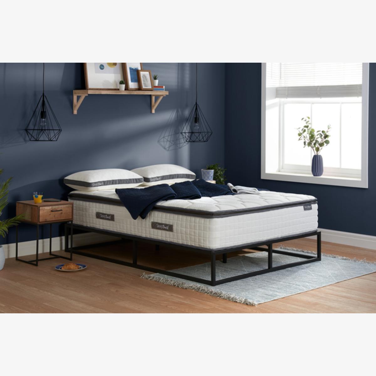 Small Double SleepSoul Bliss Mattress - White
