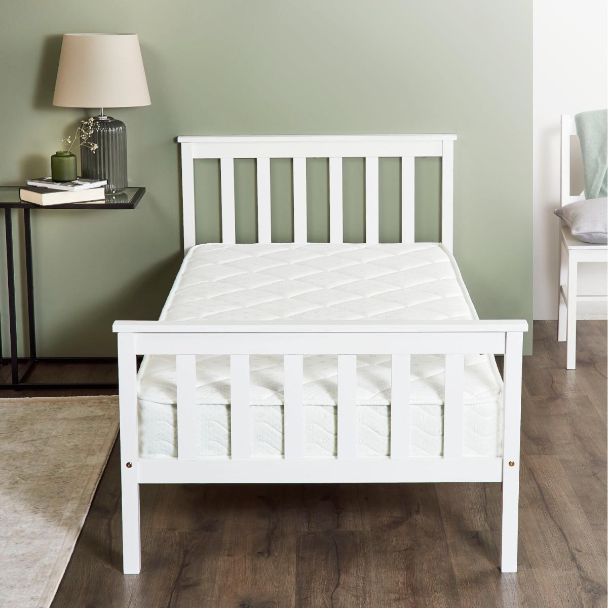 Double Pocket Sprung with Memory Foam Mattress - White – image 15