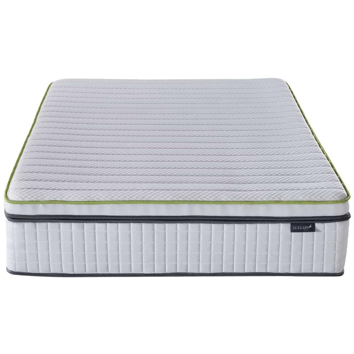 Double Antlia Premium Quilted 2000 Pocket Sprung Mattress with Memory Foam - White – image 4