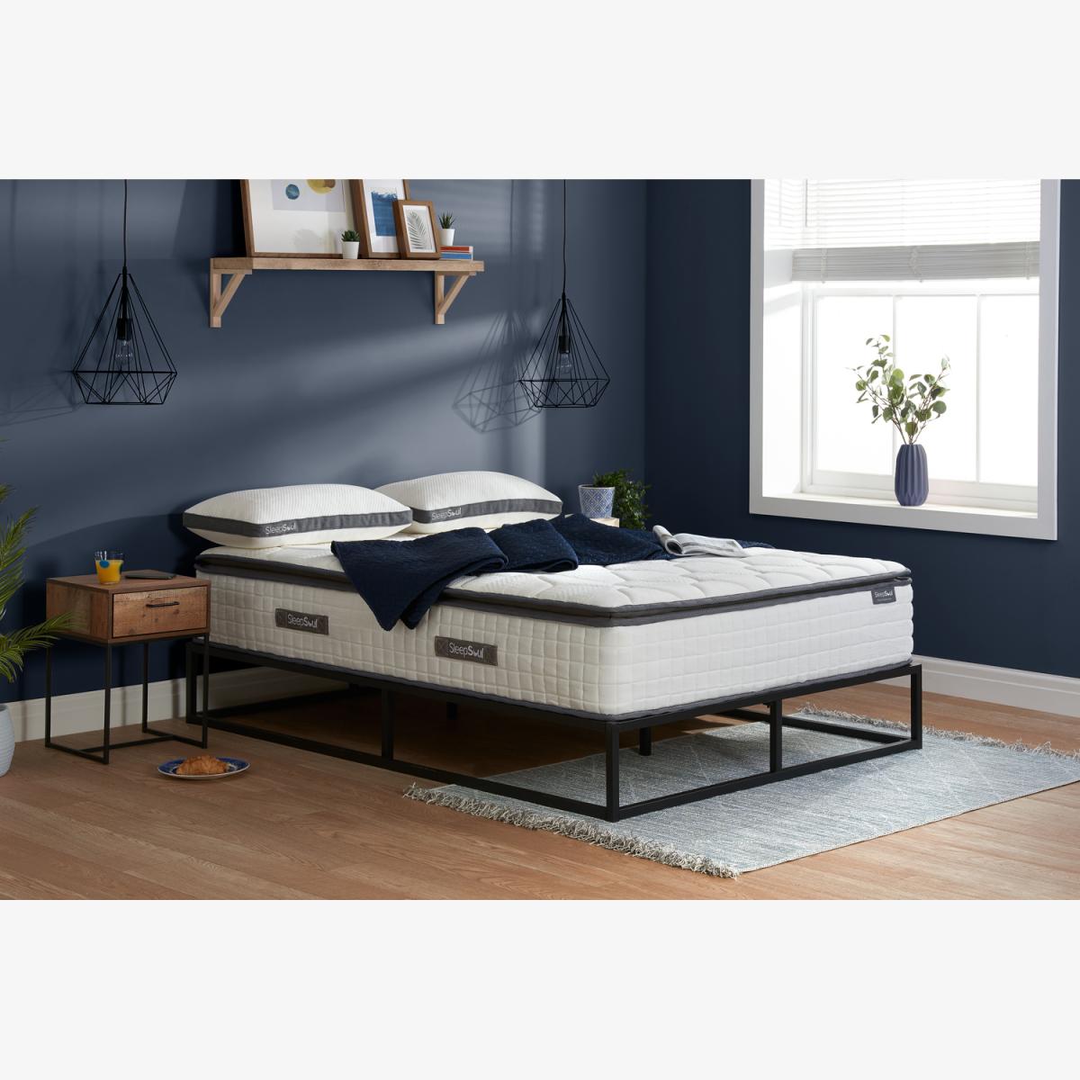 Super KingSleepSoul Bliss Mattress - White