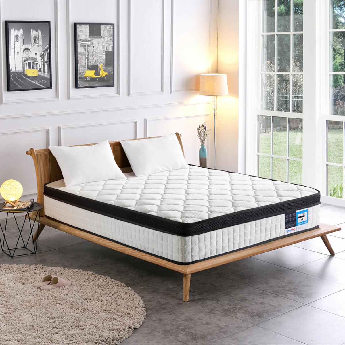 Memory Foam Mattress with Airy Mesh - White / Double – image 2
