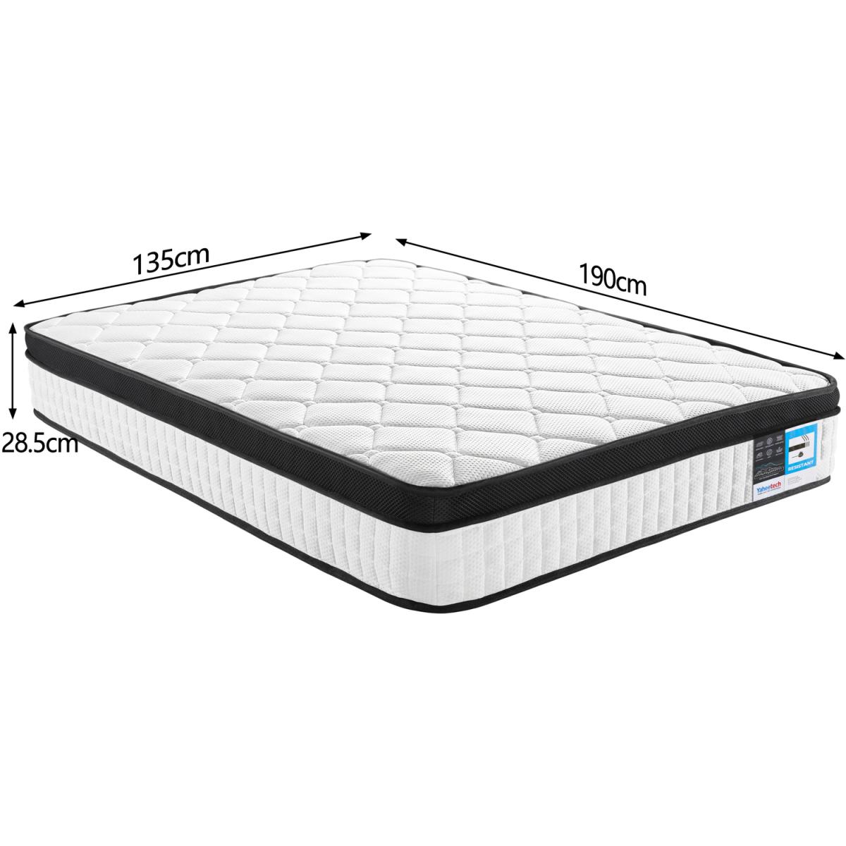 Memory Foam Mattress with Airy Mesh - White / Double – image 3