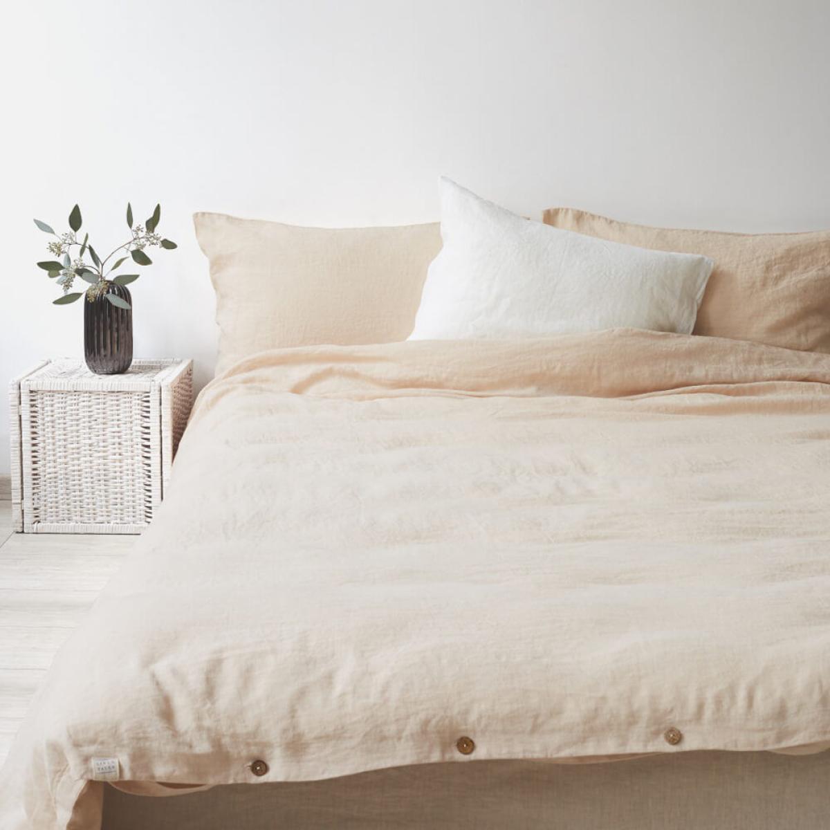 Shifting Sand Washed Linen Bed Set – image 2