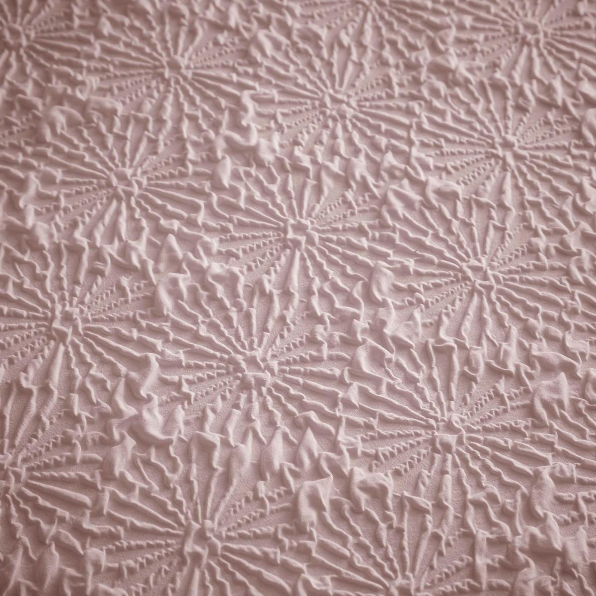 Astra Textured Pink Duvet Cover and Pillowcase Set Pink – image 2