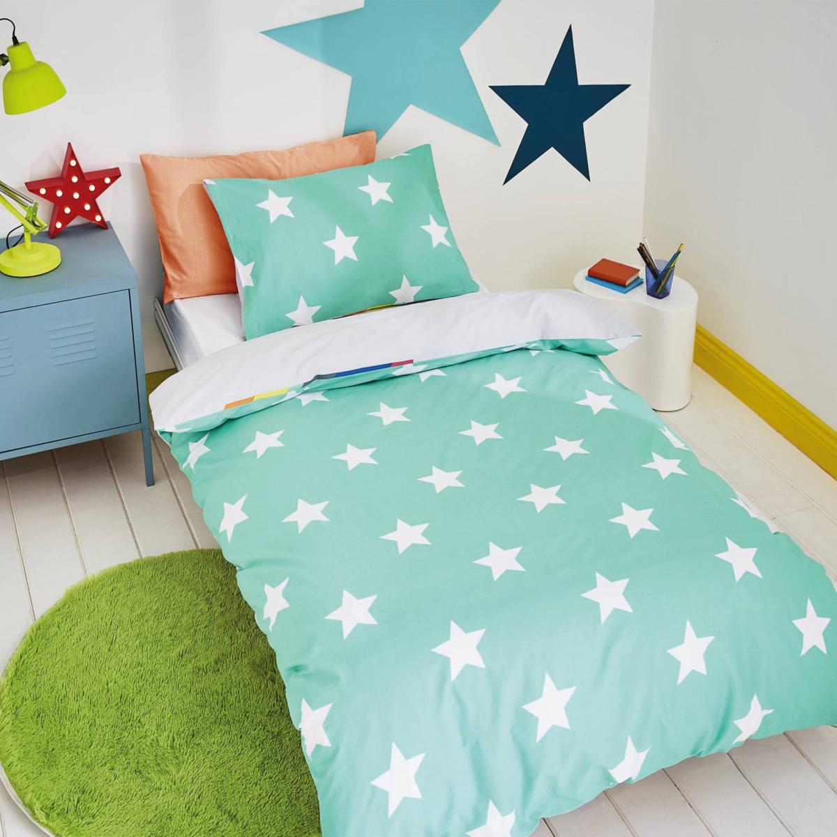 Born To Shine Duvet Cover and Pillowcase Set MultiColoured – image 2