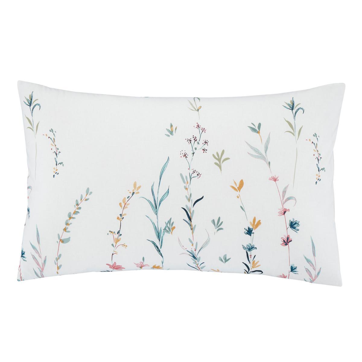 Whimsical Botanical Green 100% Cotton Reversible Duvet Cover and Pillowcase Set Light Green – image 5