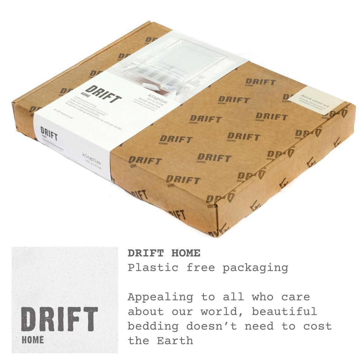 Drift Joanna Silver Duvet Cover and Pillowcase Set Silver – image 6