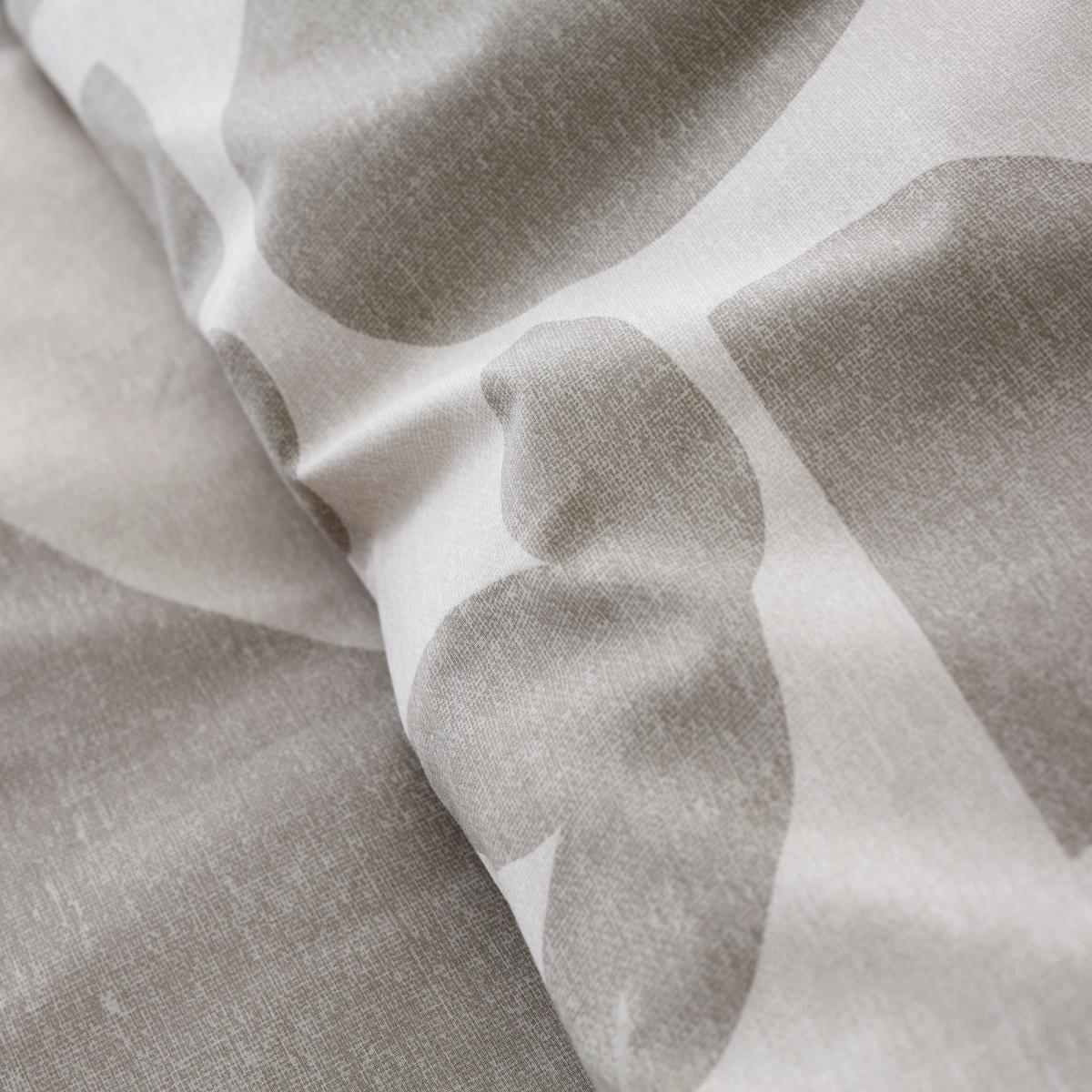 Leif 100% Organic Cotton Duvet Cover and Pillowcase Set Natural (Cream) – image 7