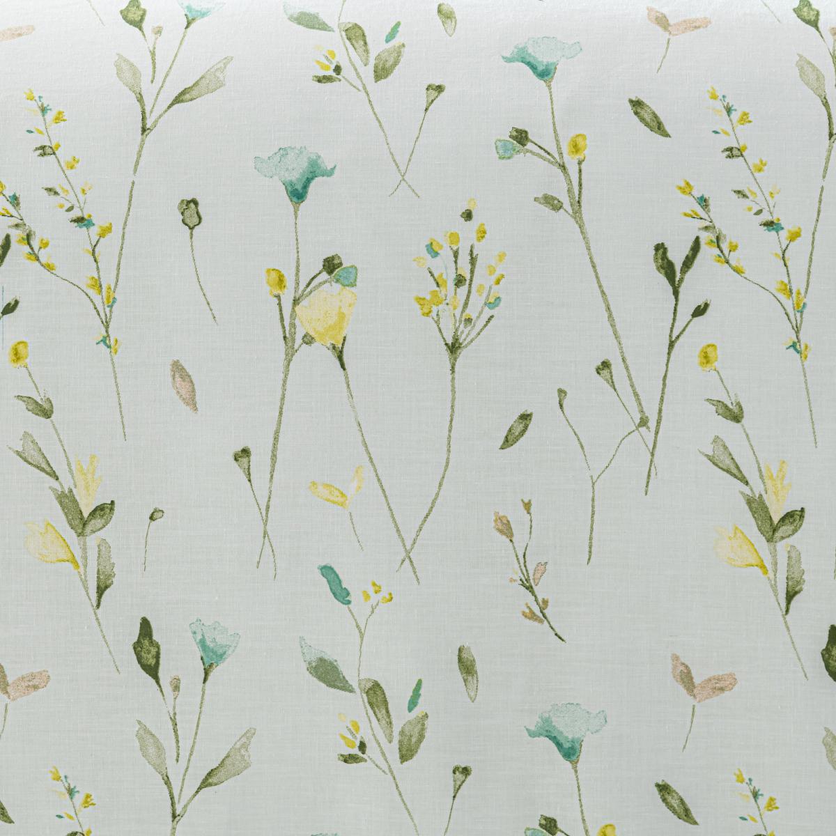 Fiori Green Floral Reversible Duvet Cover and Pillowcase Set Light Green – image 9