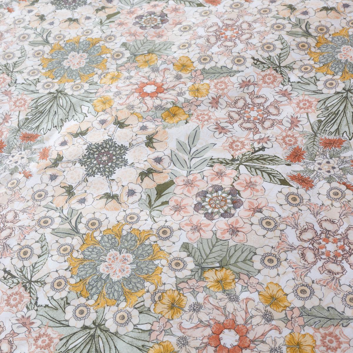 Hettie Blush 100% Cotton Duvet Cover and Pillowcase Set Blush – image 4