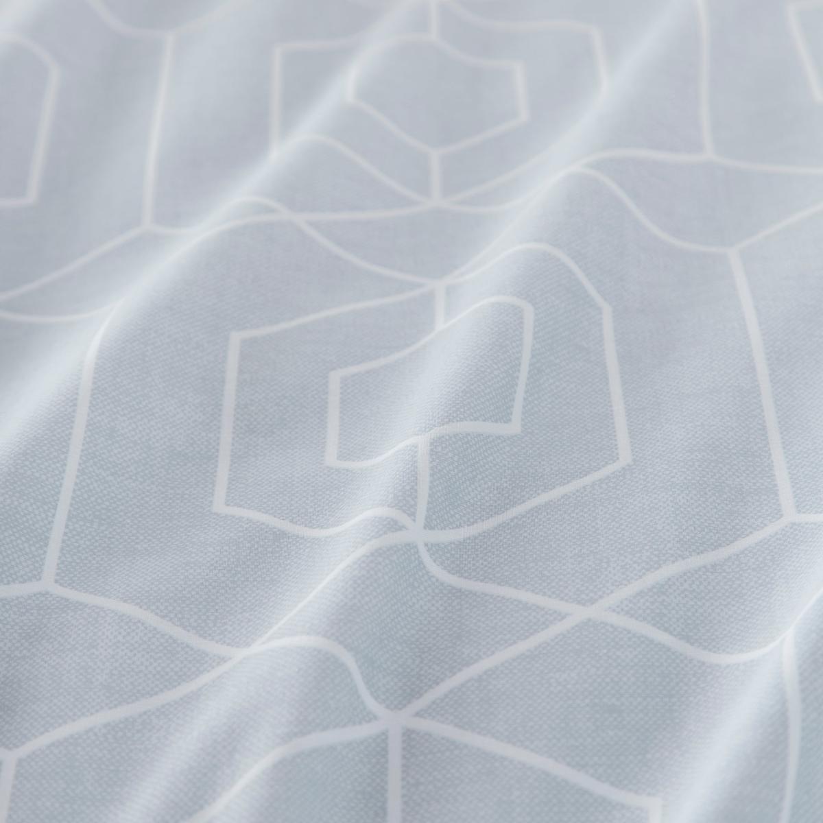 Drift Greenwich Eco-Friendly Duvet Cover and Pillowcase Set Silver – image 2