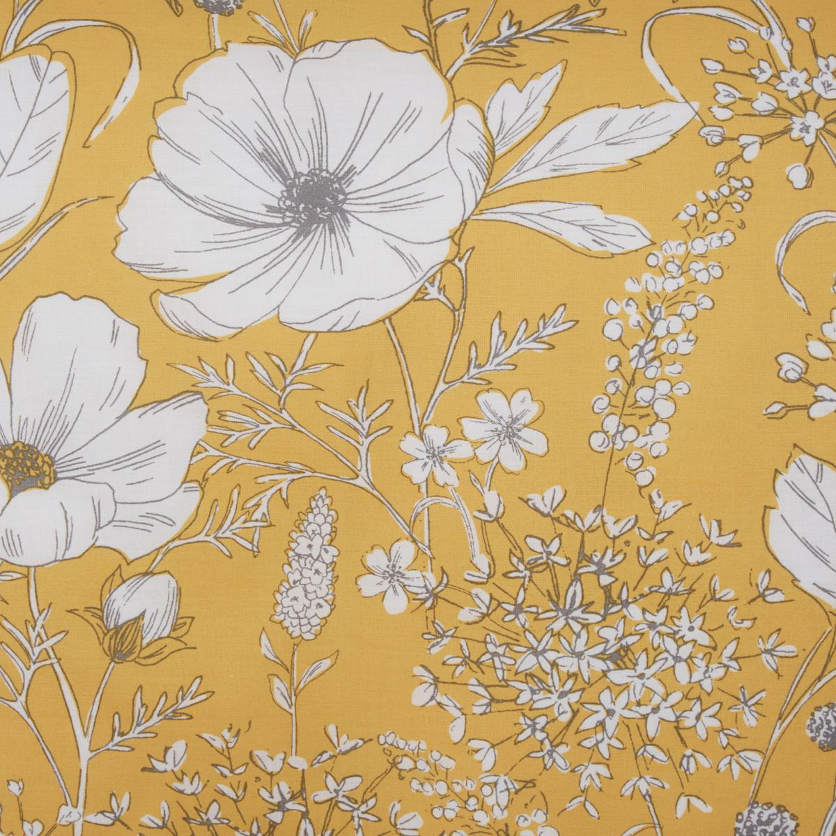 Luisa Ochre Reversible Duvet Cover and Pillowcase Set Yellow – image 5