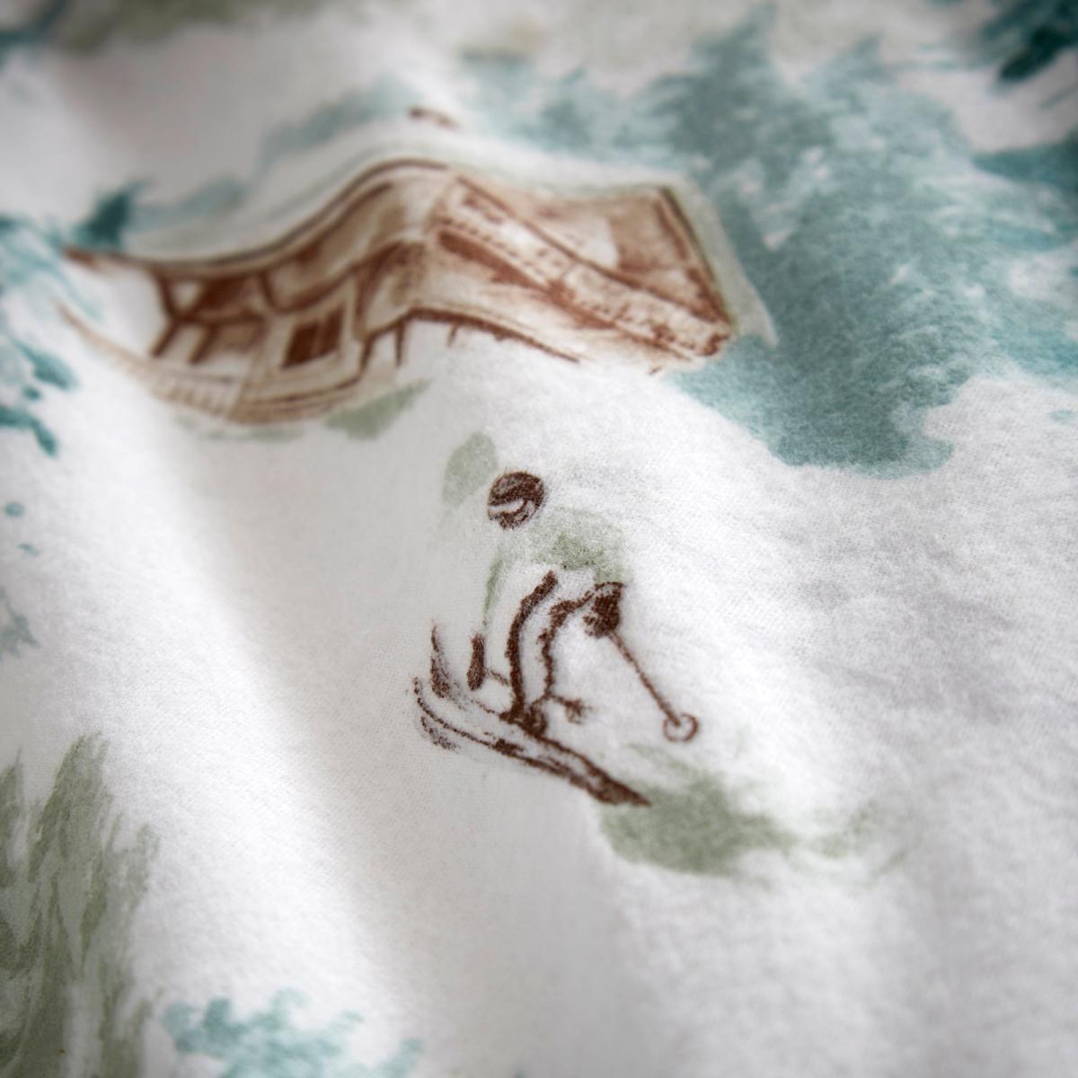 Snow Scene Duvet Cover Set MultiColoured – image 2