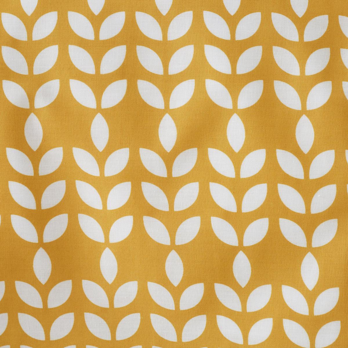 Elements Vete Ochre Reversible Duvet Cover and Pillowcase Set Ochre (Yellow) – image 5