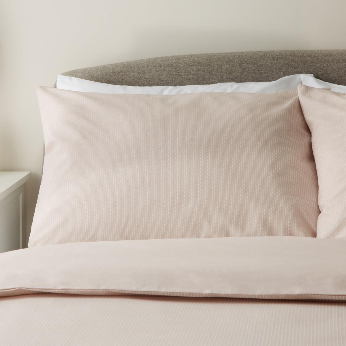 Brennon 100% Cotton Duvet Cover and Pillowcase Set Natural – image 2