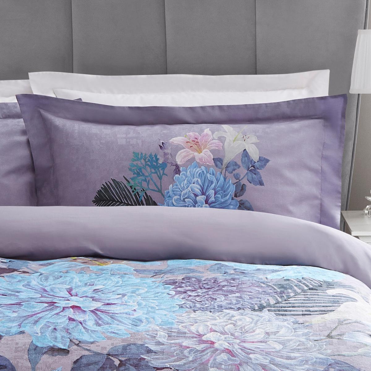 Dorma Faringdon Reversible 100% Cotton Duvet Cover and Pillowcase Set MultiColoured – image 2