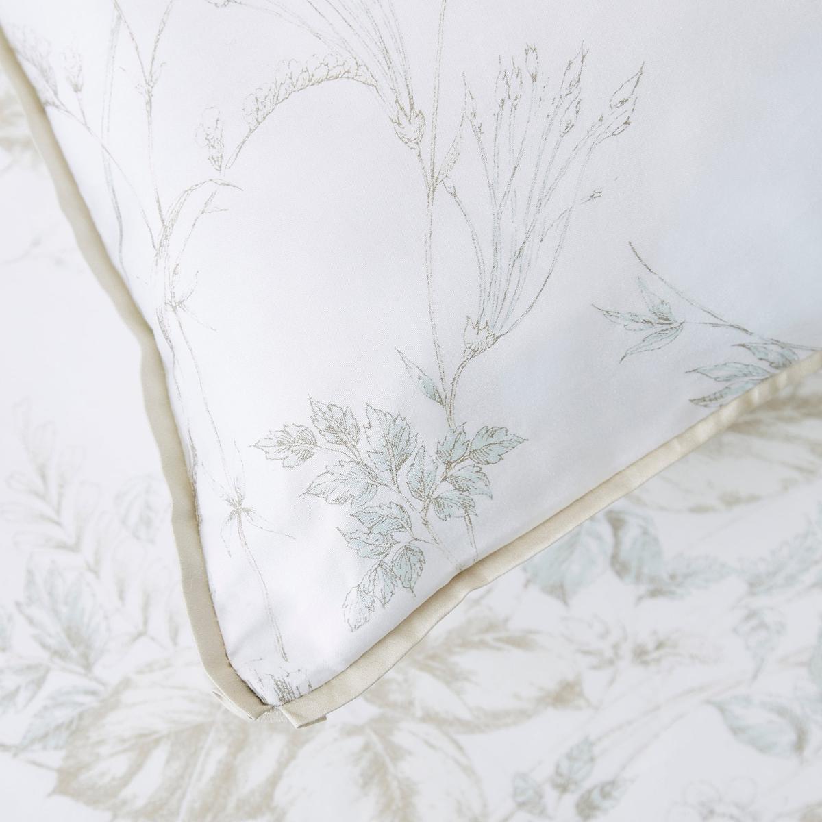 Dorma Coleton Natural Floral 100% Cotton Reversible Duvet Cover and Pillowcase Set Natural (Cream) – image 4