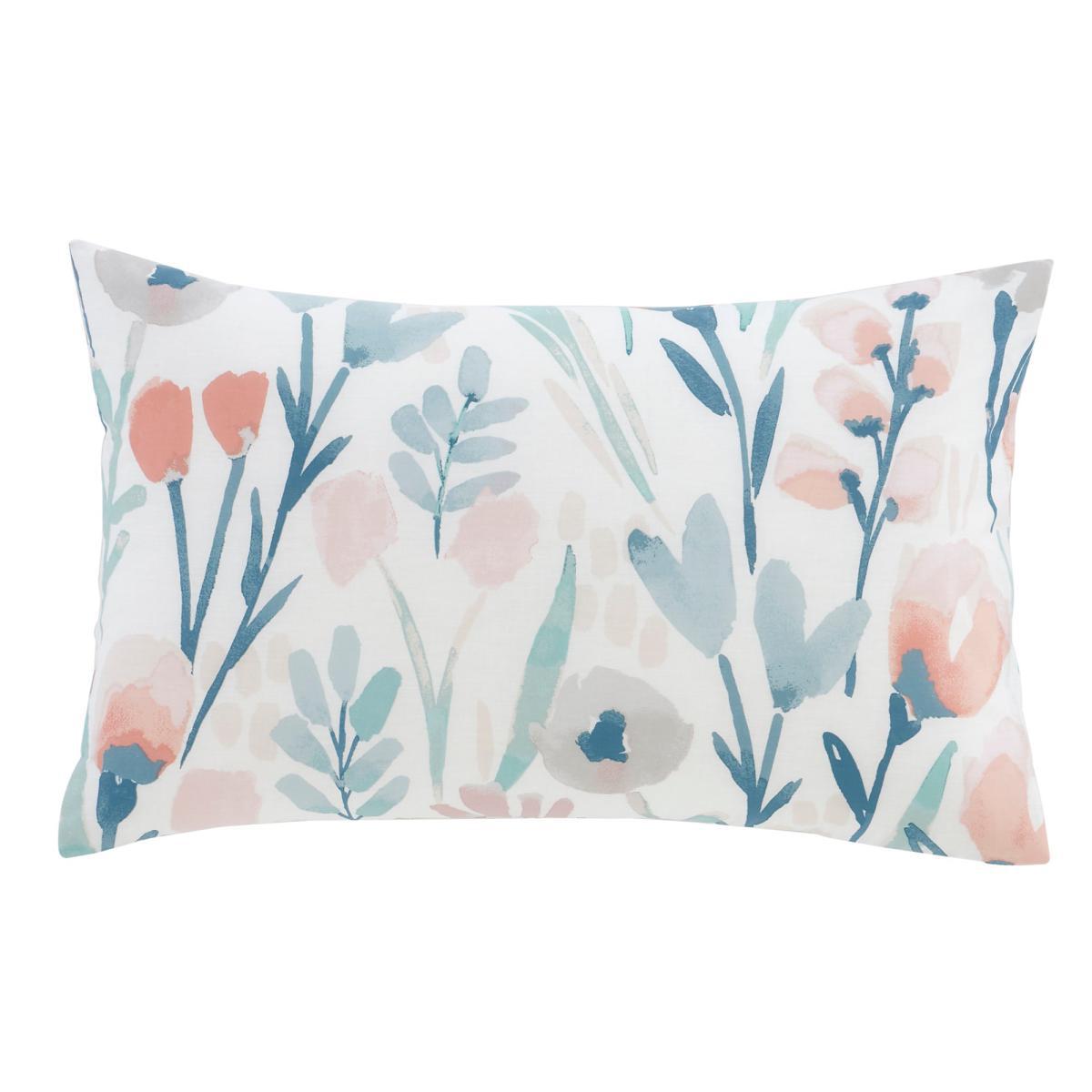 Emmie Pink Floral Reversible Duvet Cover and Pillowcase Set Light Pink – image 7