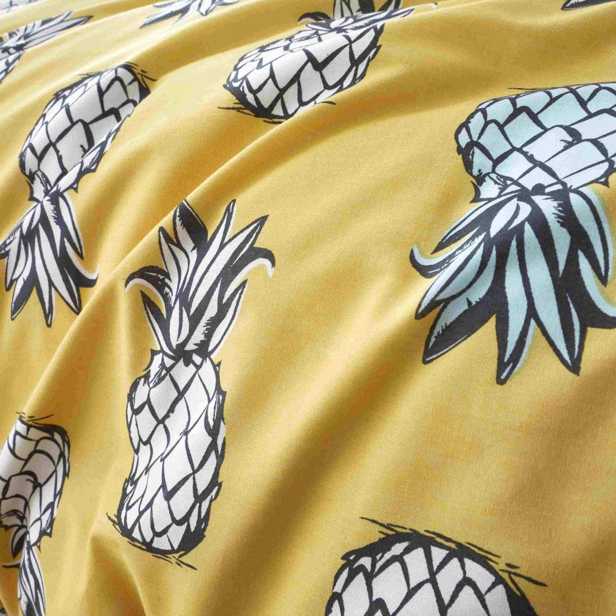 Pineapple Elephant Tupi Pineapple Duvet Cover and Pillowcase Set MultiColoured – image 4