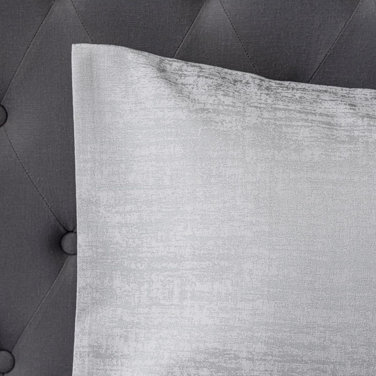 Tegan Silver Textured Duvet Cover and Pillowcase Set Silver – image 8