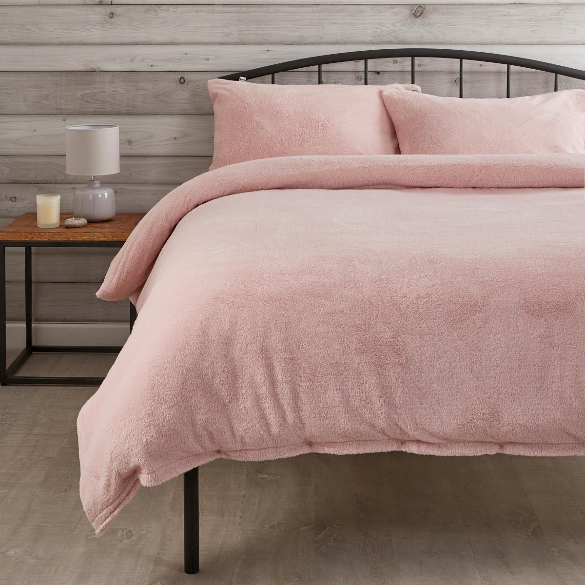 Teddy Duvet Cover and Pillowcase Set Cream – image 2