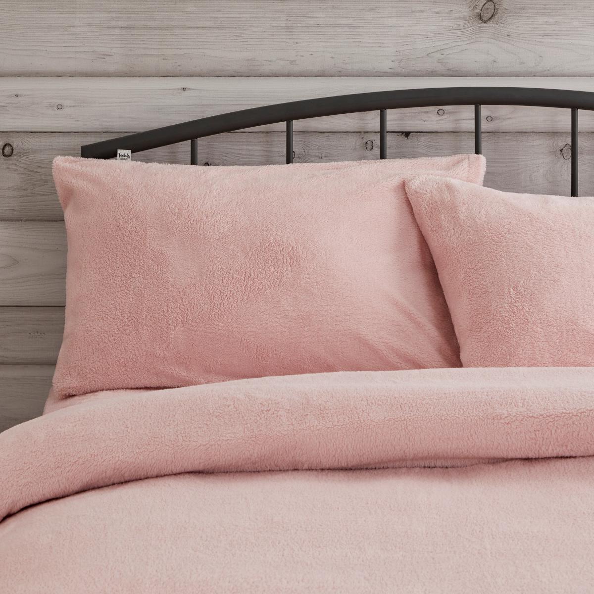 Teddy Duvet Cover and Pillowcase Set Cream – image 3