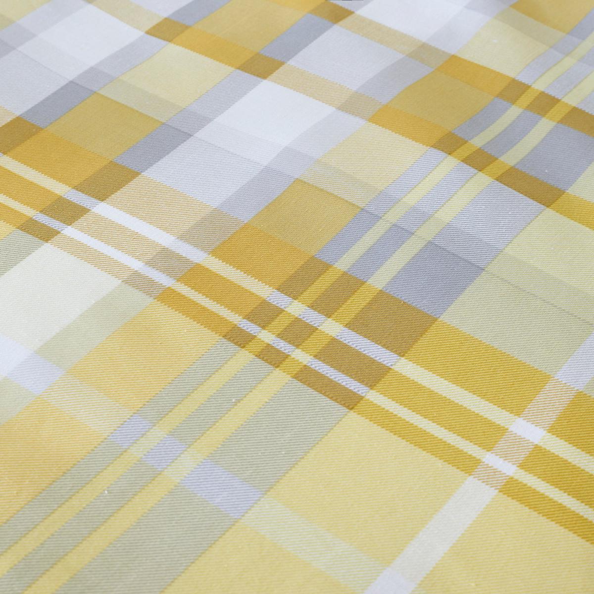 Ovie Ochre Reversible Duvet Cover and Pillowcase Set Ochre (Yellow) – image 3