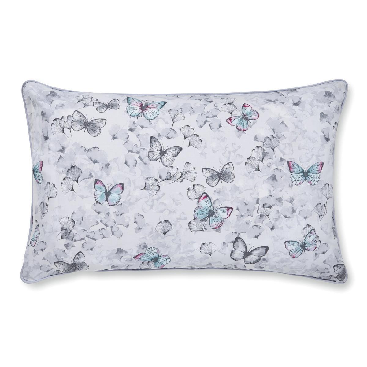 Ginkgo Butterfly White Reversible Duvet Cover and Pillowcase Set White – image 8