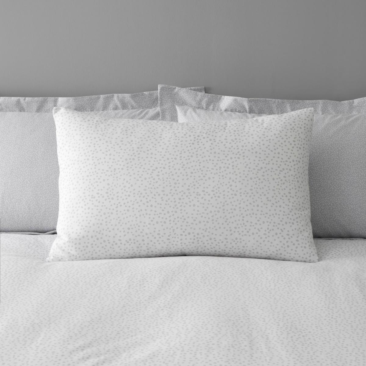 Dottie Grey Duvet Cover and Pillowcase Set Grey – image 3