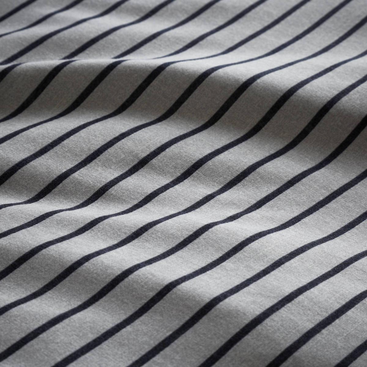 Content By Terence Conran Fulham Jersey Stripe Duvet Cover and Pillowcase Set Blue – image 3
