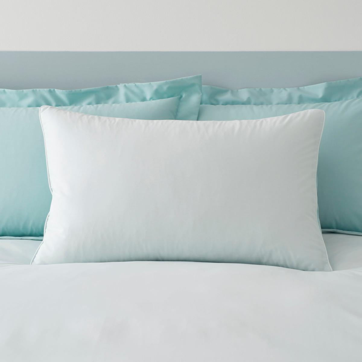Malvern Seafoam 180 Thread Count 100% Cotton Reversible Duvet Cover and Pillowcase Set Green – image 4