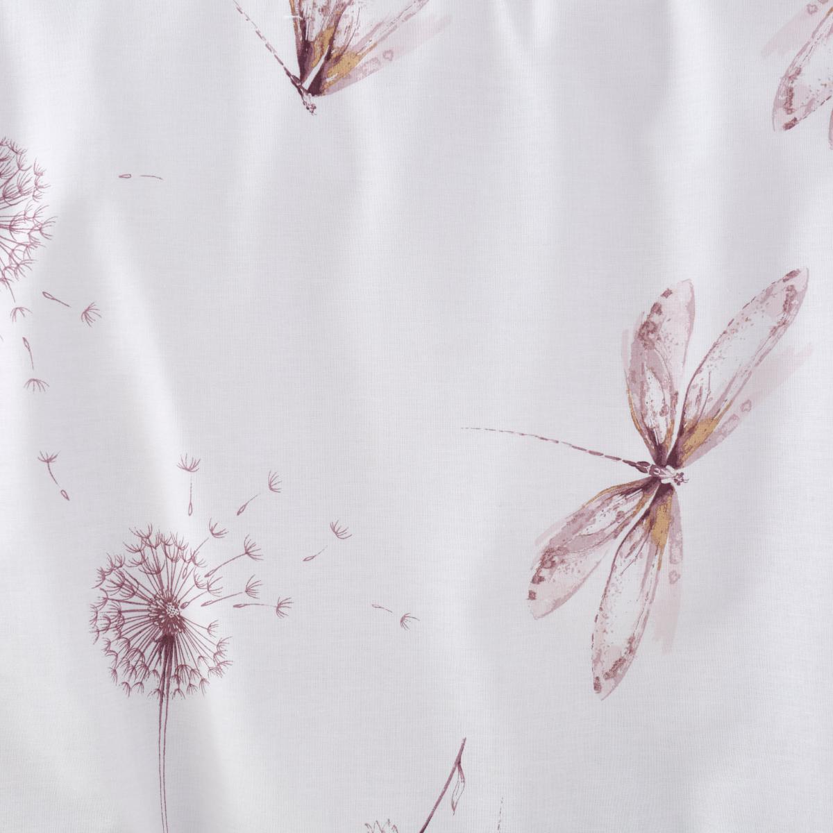 Dragonflies Pink 100% Cotton Duvet Cover and Pillowcase Set Pink – image 4