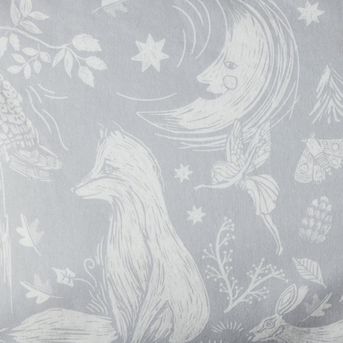 Fawn Grey Brushed Cotton Duvet Cover and Pillowcase Set Grey – image 6
