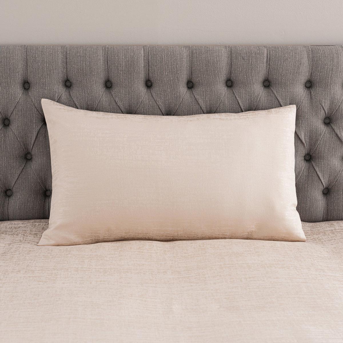 Tegan Champagne Textured Duvet Cover and Pillowcase Set Champagne – image 6