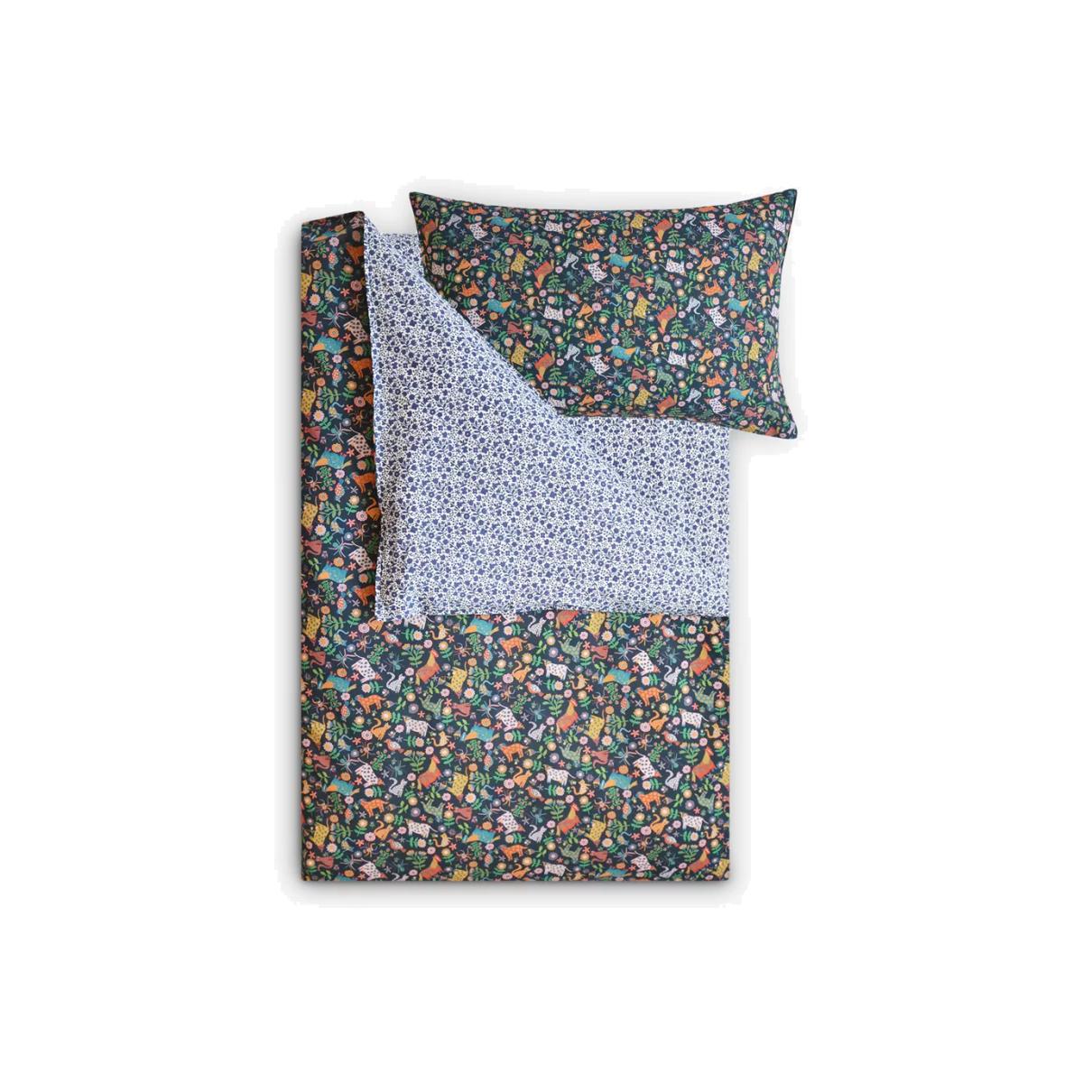 Coco & Wolf Folk Tales/Floral Stencil Duvet Cover Set – image 1