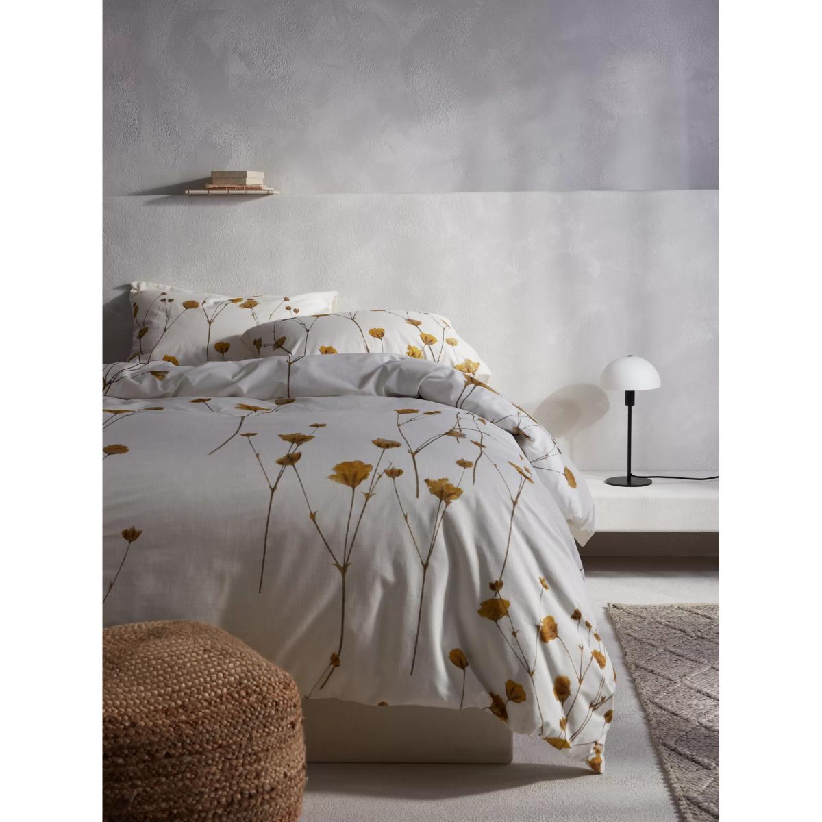 Mother of Pearl Floral Organic Cotton Duvet Cover Set – image 2
