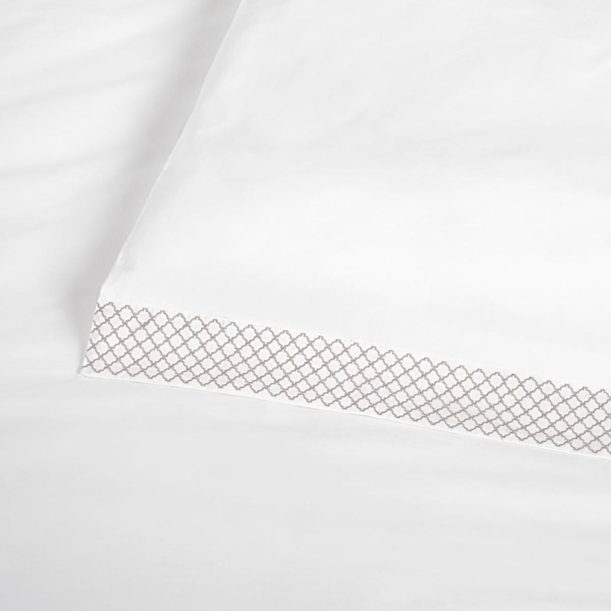 John Lewis & Partners Crisp and Fresh Rome Embroidered Cotton Bedding, White – image 6