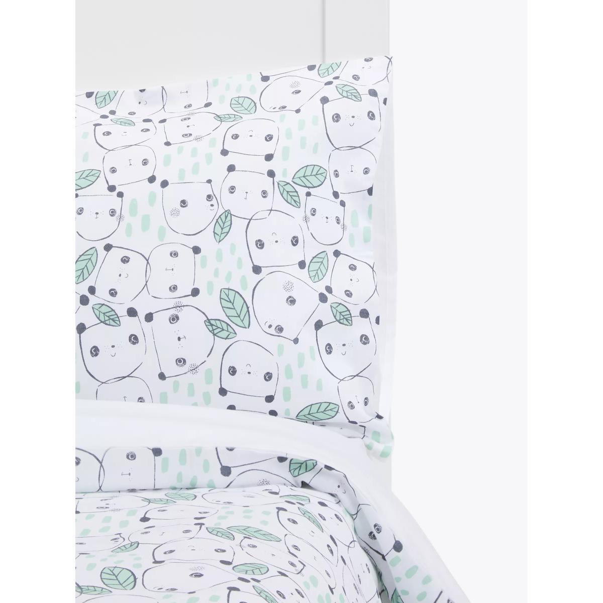 ANYDAY John Lewis & Partners Panda Print Duvet Cover and Pillowcase Set – image 2