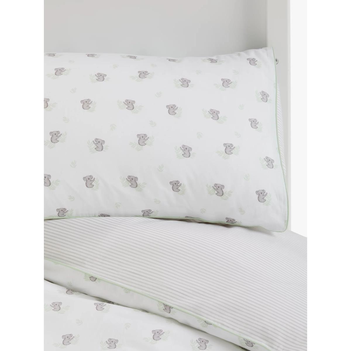 John Lewis & Partners Koala Print Duvet Cover and Pillowcase Set, Multi – image 2