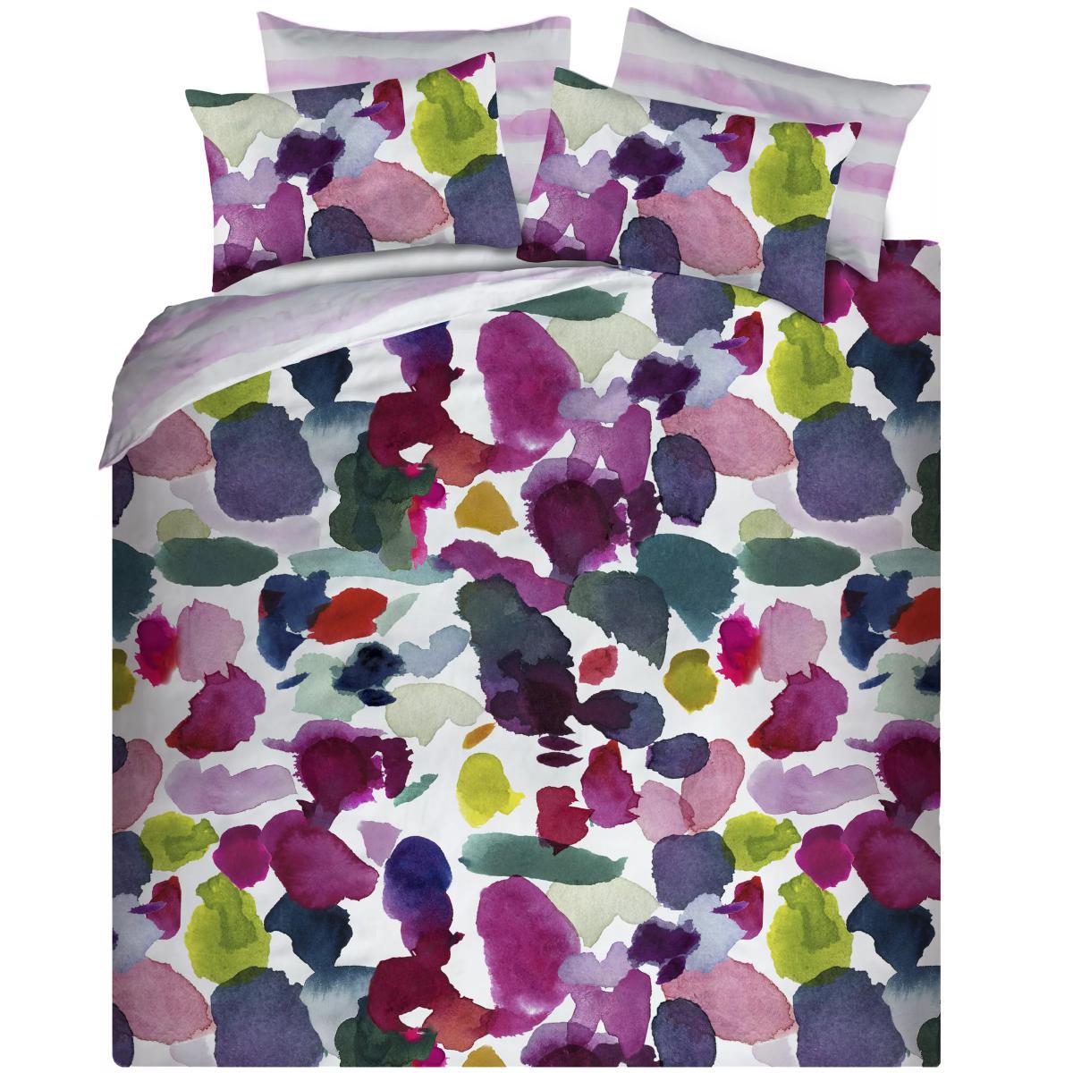 bluebellgray Abstract Cotton Duvet Cover and Pillowcase Set – image 2