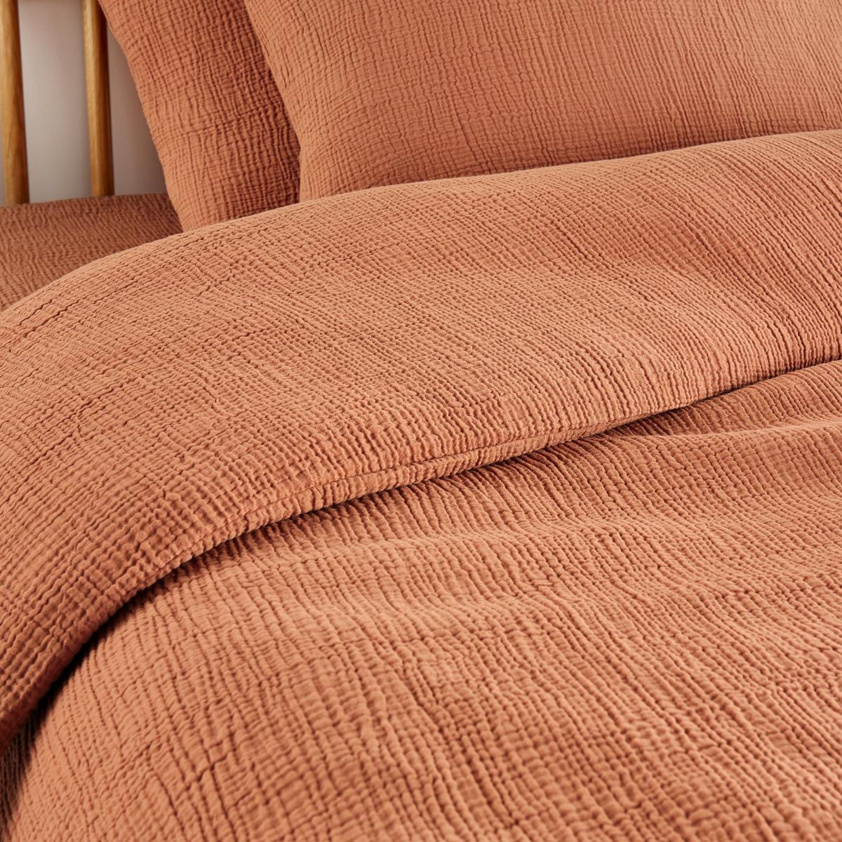Cuddly Organic Cotton Muslin Duvet Cover – image 2