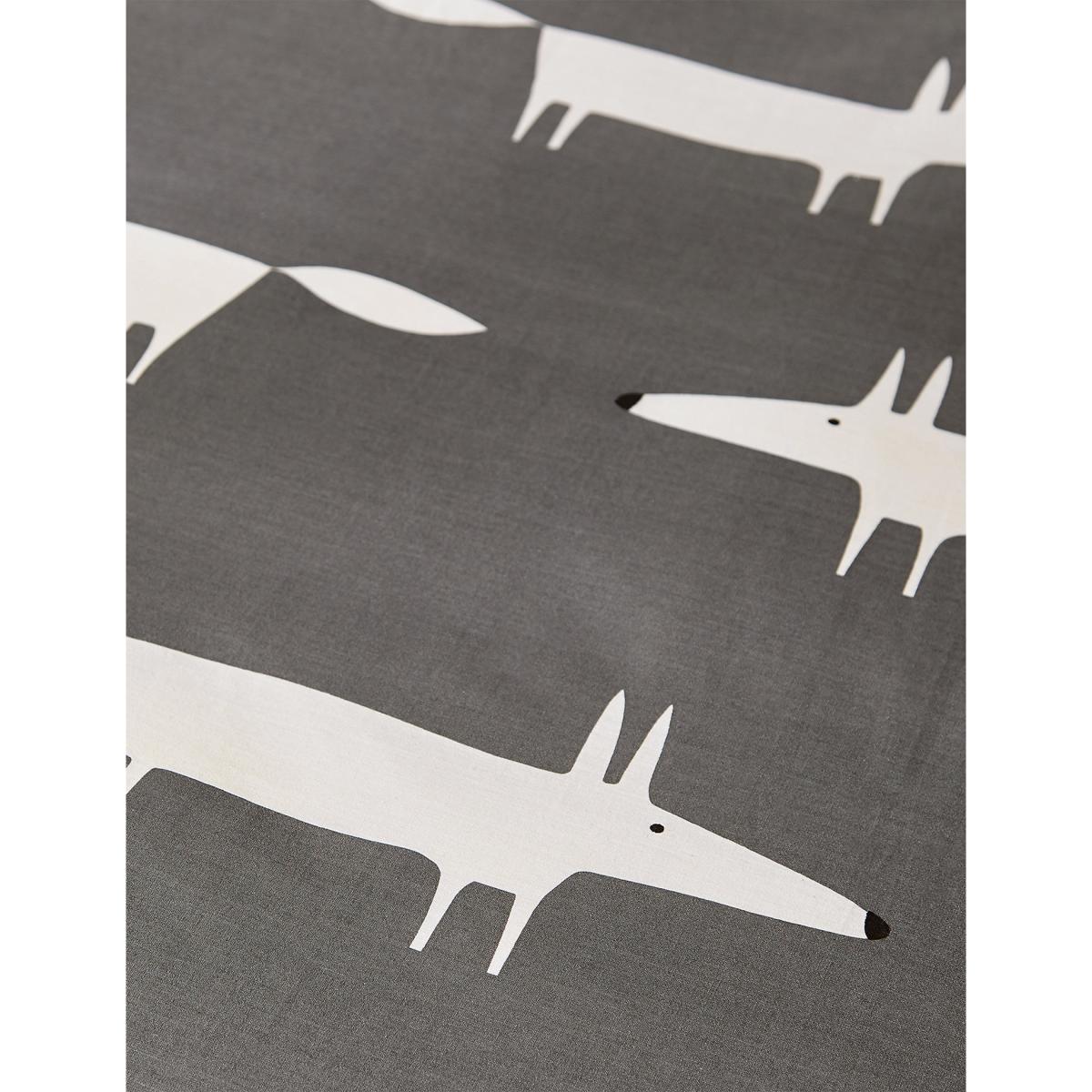 M&S Scion Pure Cotton Mr Fox Bedding Set - 6FT - Charcoal, Charcoal – image 3