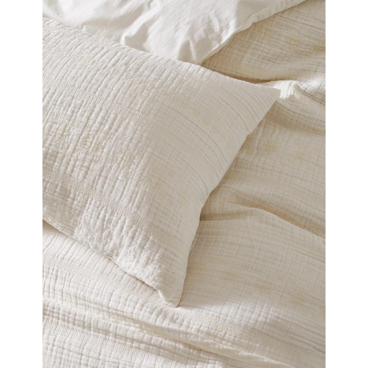 M&S X Fired Earth  Marrakech El Hara Jacquard Bedding Set - 5FT - Malm, Malm,Dover Cliffs,Pompeiian Red – image 3