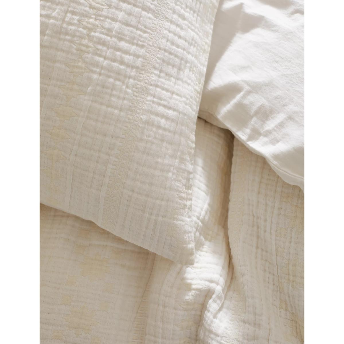 M&S X Fired Earth  Marrakech El Hara Jacquard Bedding Set - 5FT - Malm, Malm,Dover Cliffs,Pompeiian Red – image 4