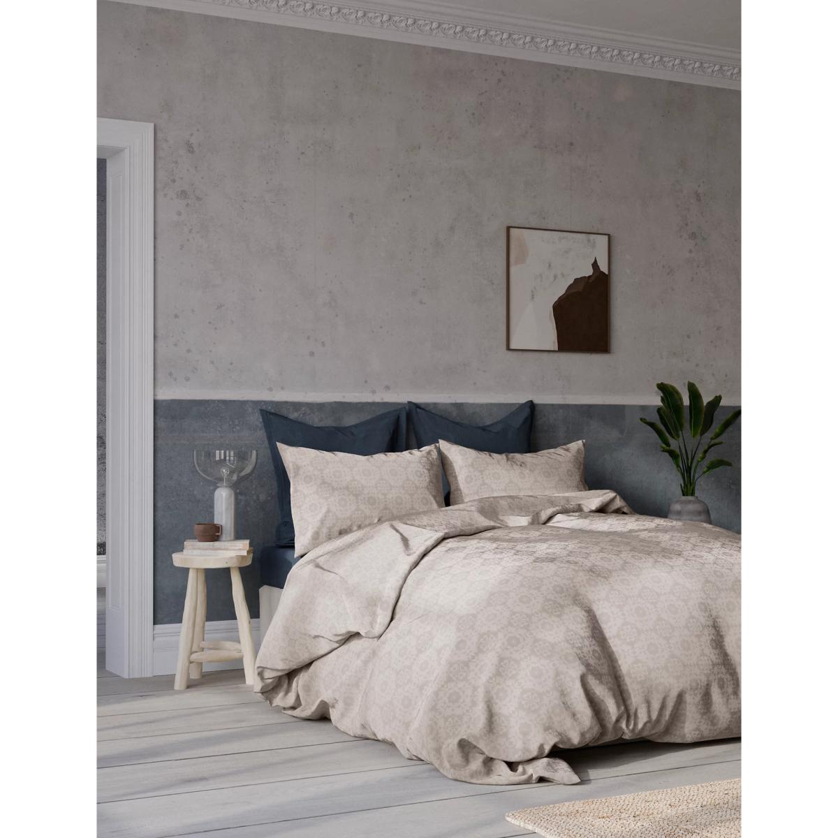 M&S X Fired Earth Paris Isabelle Reversible Bedding Set - DBL - Navy Mix, Navy Mix,Malm – image 8