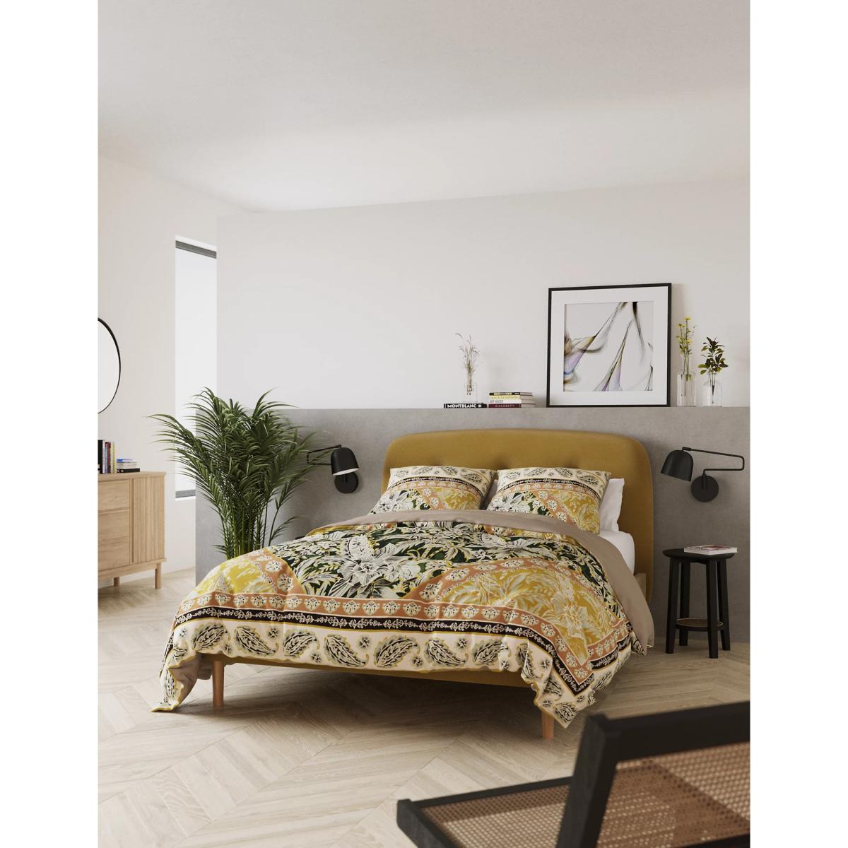 M&S Pure Cotton Tropical Paisley Bedding Set - 5FT - Multi, Multi – image 6