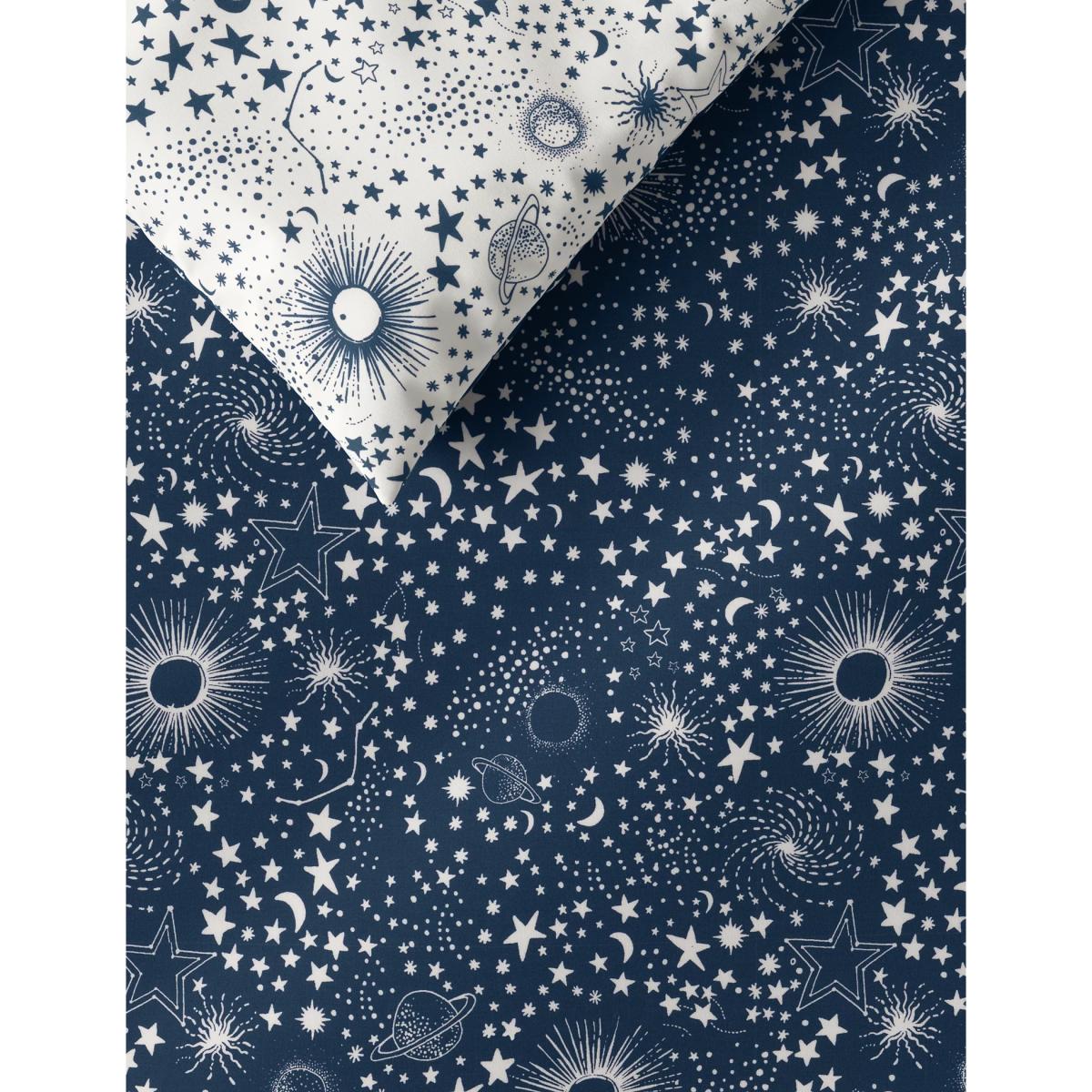 M&S Cotton Blend Constellation Bedding Set - TODDL - Navy Mix, Navy Mix – image 3