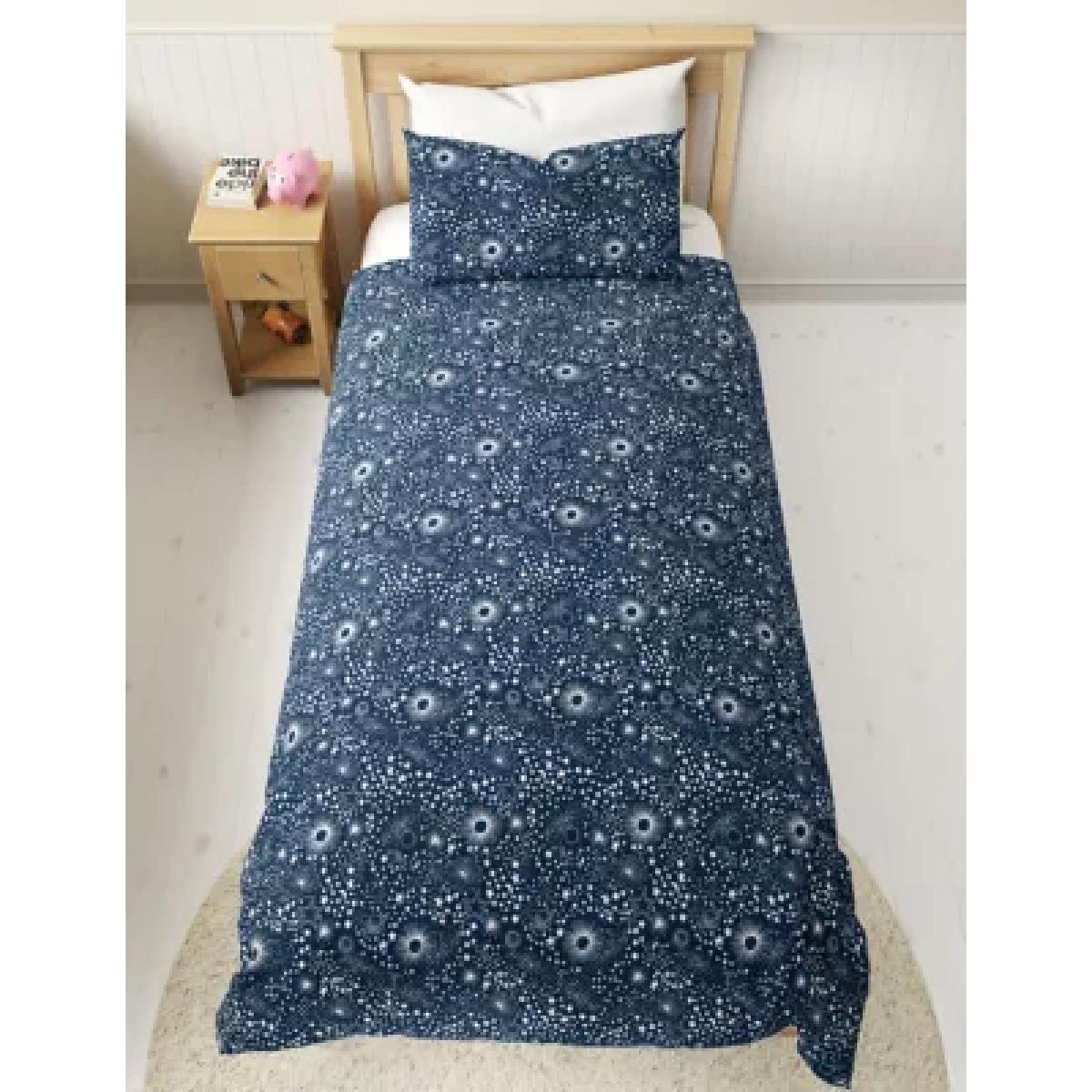 M&S Cotton Blend Constellation Bedding Set - TODDL - Navy Mix, Navy Mix – image 1
