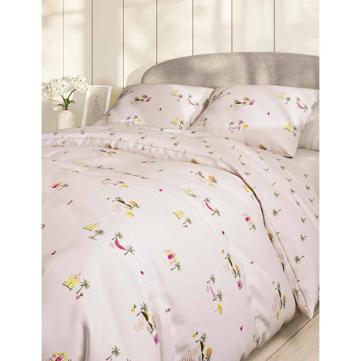 M&S Cotton Rich Beach Hut Bedding Set - DBL - Multi, Multi – image 2